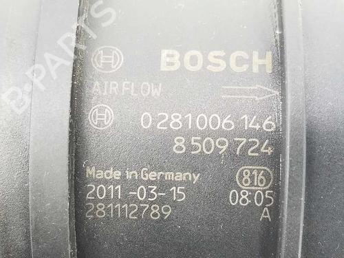 Mass air flow sensor BMW 1 (E87) 116 d | BP7244550M95 