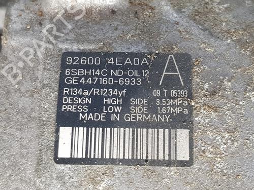 AC compressor NISSAN QASHQAI II SUV (J11, J11_) 1.5 dCi | BP18696647M34 