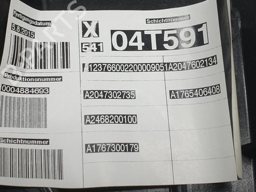 Rear left window mechanism MERCEDES-BENZ GLA-CLASS (X156) GLA 200 CDI / d (156.908) | BP20198186C24 