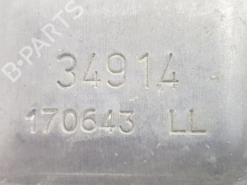 Rear bumper reinforcement CITROËN C4 Picasso II 1.6 HDi / BlueHDi 115 | BP11085892C73 