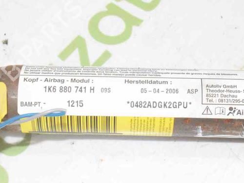 Left curtain airbag VW GOLF V (1K1) 1.4 TSI | BP776444C11 