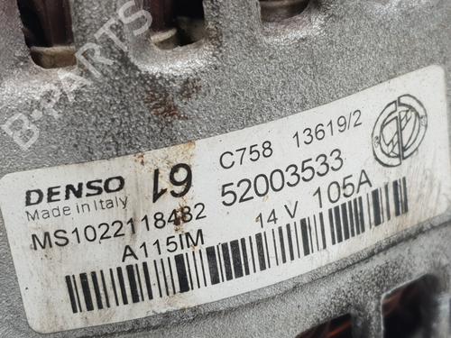 Alternator FIAT 500L (351_, 352_) 1.4 (199LYB1B) | BP22546799M7 