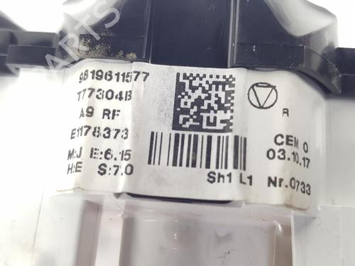Climate control PEUGEOT 208 I (CA_, CC_) 1.6 HDi / BlueHDi 75 | BP17043262I5 