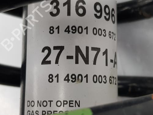 Left rear shock absorber MITSUBISHI ASX (GA_W_) 1.8 DI-D 4WD (GA6W) | BP17393349M18 