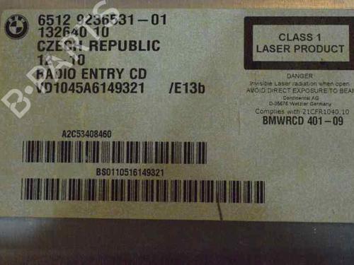 Radio BMW 1 (E87) 118 d | BP1157791E6 