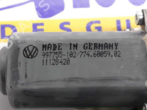 Left rear window motor VW GOLF VI (5K1) 2.0 TDI | BP2767024E23