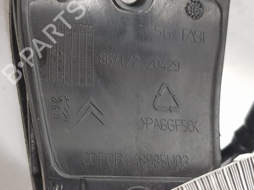 Rear left lock PEUGEOT 208 I (CA_, CC_) 1.6 HDi / BlueHDi 75 | BP20488889C100 