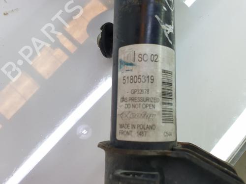 Left front shock absorber FIAT LINEA (323_, 110_) 1.3 D Multijet (323AXB11, 323AXB1A) | BP8043865M16 