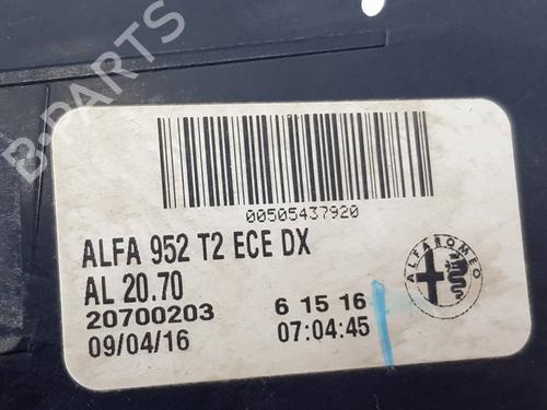 Right tailgate light ALFA ROMEO GIULIA (952_) 2.2 D (952AFA25, 952AFM25, 952ALA25) | BP39658053C80 - Image 3
