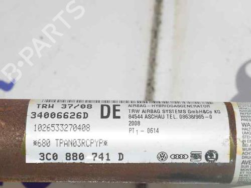 Left curtain airbag VW PASSAT B6 (3C2) 2.0 TDI 16V | BP786982C11 