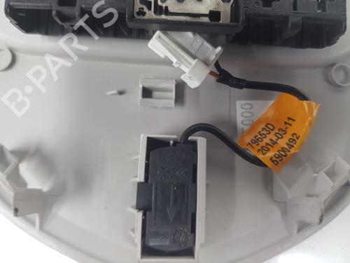 Interior roof light PEUGEOT 3008 I MPV (0U_) 1.6 HDi 115 / BlueHDi 115 | BP17000441I8 