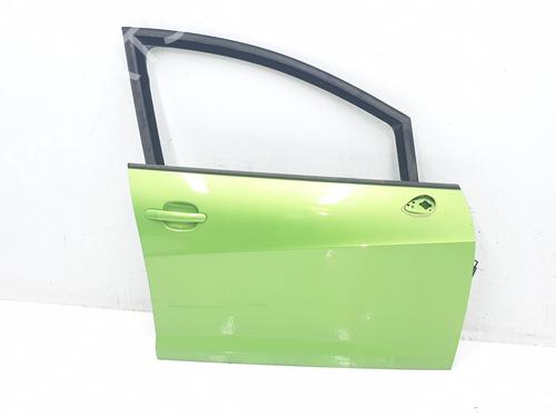 Right front door SEAT IBIZA IV (6J5, 6P1) 1.0 TSI 6J4831056  | 6J4831056  | COLOR VERDE S6Q  |