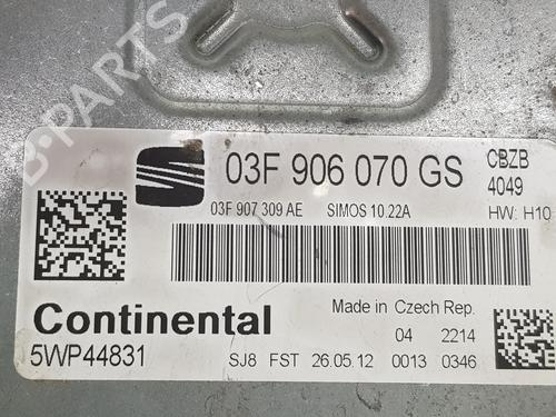 Engine control unit (ECU) SEAT IBIZA IV (6J5, 6P1) 1.2 TSI | BP6408852M57 