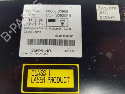 Radio TOYOTA LAND CRUISER PRADO (_J12_) 3.0 D-4D (KDJ120, KDJ125) | BP20226332E6 