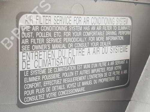 Glove box TOYOTA PRIUS Liftback (_W2_) 1.5 Hybrid (NHW20_, NHW20R) | BP20198618C95 
