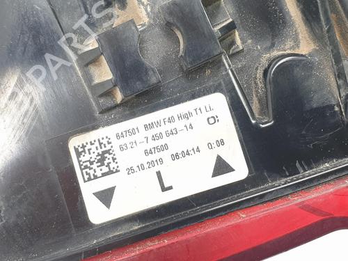 Left taillight BMW 1 (F40) M 135 i xDrive | BP16828750C34 