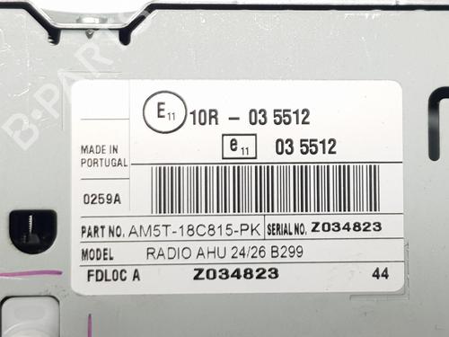 Radio FORD FIESTA VI (CB1, CCN) 1.5 TDCi | BP11085791E6 