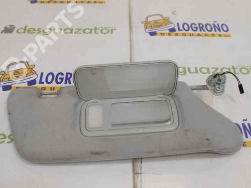 Used Left sun visor Left sun visor MERCEDES-BENZ M-CLASS (W163) ML 270 CDI (163.113) (163 hp) 1638503 1638503