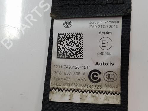 Rear right seatbelt VW PASSAT CC B6 (357) 2.0 BlueTDI | BP18070873I28 