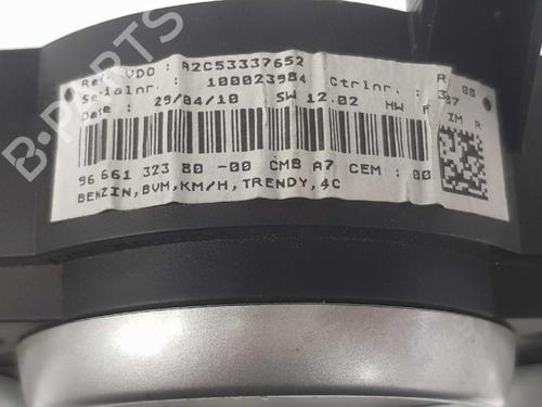 Instrument cluster PEUGEOT 207 (WA_, WC_) 1.4 16V | BP7056117C47 