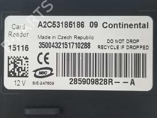 Ignition barrel RENAULT SCÉNIC III (JZ0/1_) 1.5 dCi | BP8182385M48 