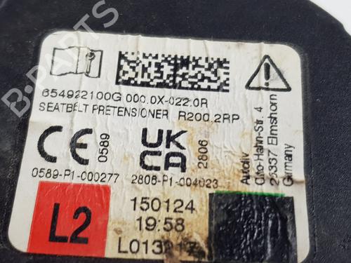 Rear left seatbelt DACIA JOGGER (RK_)  | BP34008710I29  - Image 7