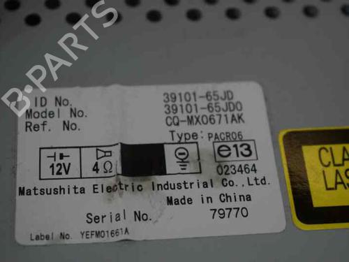 Radio SUZUKI GRAND VITARA II (JT, TE, TD) 1.9 DDiS All-wheel Drive (JT419, TD44, JB419WD, JB419XD,... | BP796386E6 