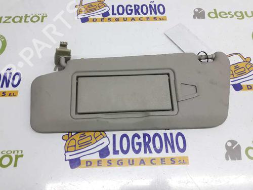 Used Left sun visor MERCEDES-BENZ C-CLASS (W204) C 200 CDI (204.007, 204.006) (136 hp) 2228797