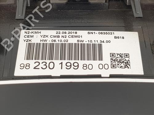 Instrument cluster CITROËN C3 III (SX) 1.2 PureTech 82 | BP31930963C47