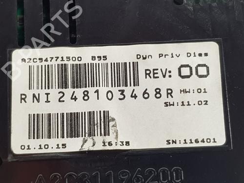 Kombinert Instrument RENAULT MEGANE III Hatchback (BZ0/1_, B3_) 1.5 dCi (BZ09, BZ0D, BZ1W, BZ29, BZ14) | BP29464470C47 