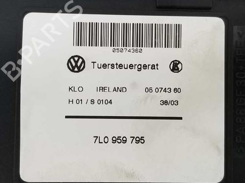 Right rear window motor VW TOUAREG (7LA, 7L6, 7L7) 2.5 R5 TDI | BP7016009E22 