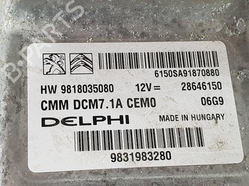 Engine control unit (ECU) CITROËN JUMPY III Van (V_) | BP33861330M57 - Image 3