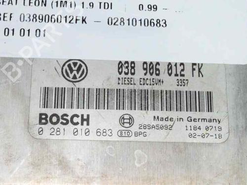 Computer motormanagement SEAT TOLEDO II (1M2) 1.9 TDI | BP1543691M57 