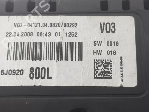 Instrument cluster SEAT IBIZA IV (6J5, 6P1) 1.9 TDI | BP11022098C47 