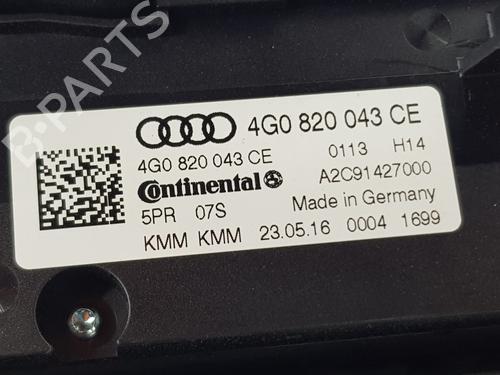 Climate control AUDI A6 C7 (4G2, 4GC) 2.0 TDI | BP30498503I5