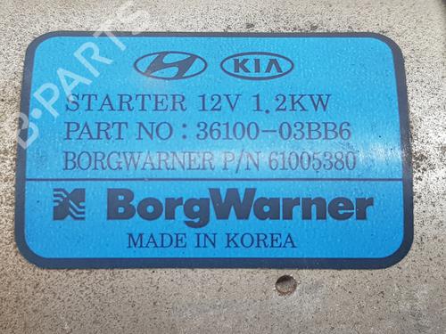 Starter KIA PICANTO II (TA) 1.0 | BP35933730M8 - Image 4