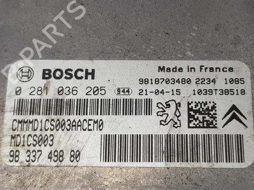 Engine control unit (ECU) PEUGEOT EXPERT Van (V_)  | BP34537928M57  - Image 5
