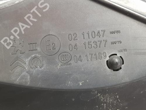 Right mirror PEUGEOT 208 I (CA_, CC_) 1.6 HDi / BlueHDi 75 | BP20191779C27 