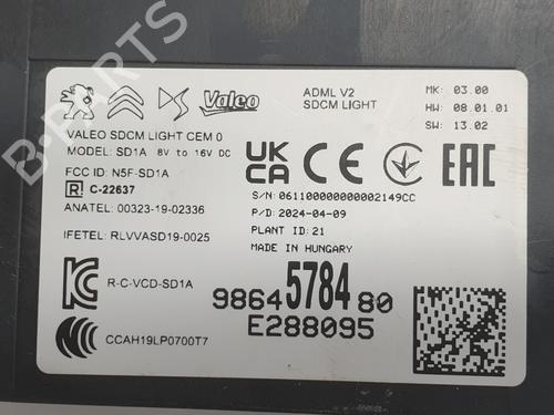 Electronic module OPEL ASTRA L Sports Tourer (O5)  | BP26883044M83 