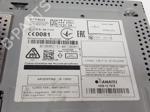 Bilradio RENAULT MEGANE III Hatchback (BZ0/1_, B3_) 1.5 dCi (BZ09, BZ0D, BZ1W, BZ29, BZ14) | BP29464417E6 