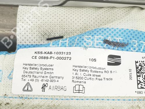 Left curtain airbag SEAT LEON (5F1) 1.6 TDI | BP15206486C11 