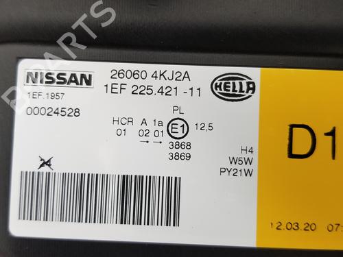 Left headlight NISSAN NAVARA NP300 Pickup (D23, D23T) 2.3 dCi 4x4 (D231) | BP10343487C28 