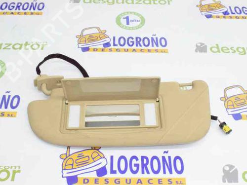 Left sun visor PEUGEOT 607 (9D, 9U) 2.7 HDi 24V | BP1976519I1 