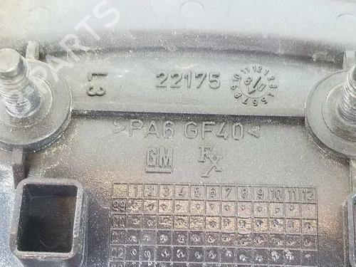 Rear left exterior door handle OPEL MERIVA A MPV (X03) 1.7 CDTI (E75) | BP6574470C130 