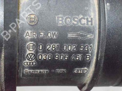 Mass air flow sensor VW POLO (9N_, 9A_) 1.4 TDI | BP1637022M95 