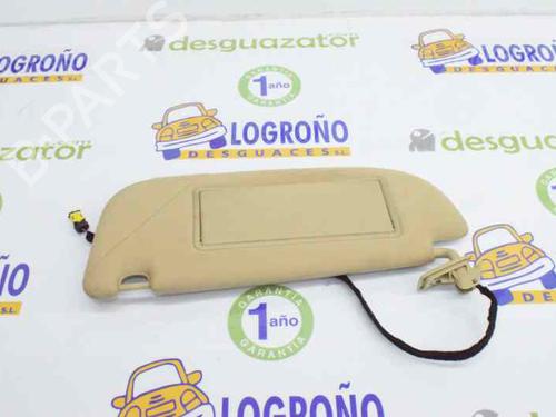 Left sun visor PEUGEOT 607 (9D, 9U) 2.7 HDi 24V | BP1976519I1 