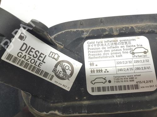 Fuel flap VW GOLF VII (5G1, BQ1, BE1, BE2) 1.6 TDI | BP15652844C131 
