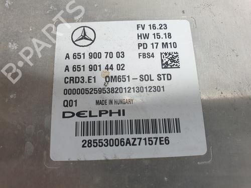 Engine control unit (ECU) MERCEDES-BENZ GLA-CLASS (X156) GLA 200 CDI / d (156.908) | BP21066182M57 