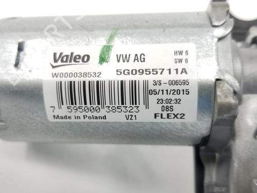 Rear wiper motor VW GOLF VII (5G1, BQ1, BE1, BE2) 1.6 TDI | BP10376255M102 