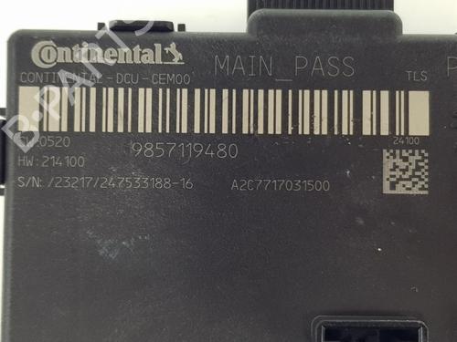 Electronic module OPEL ASTRA L Sports Tourer (O5) 1.2 (FRHNSL, FRHNSR) | BP23226862M83 